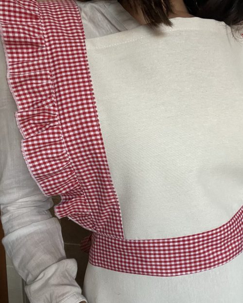 Delantal Vichy Rojo